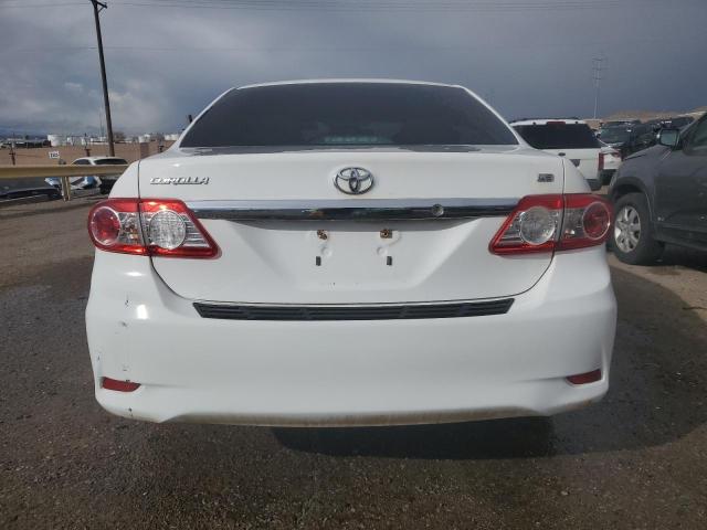 5YFBU4EE5DP110790 - 2013 TOYOTA COROLLA BASE WHITE photo 6