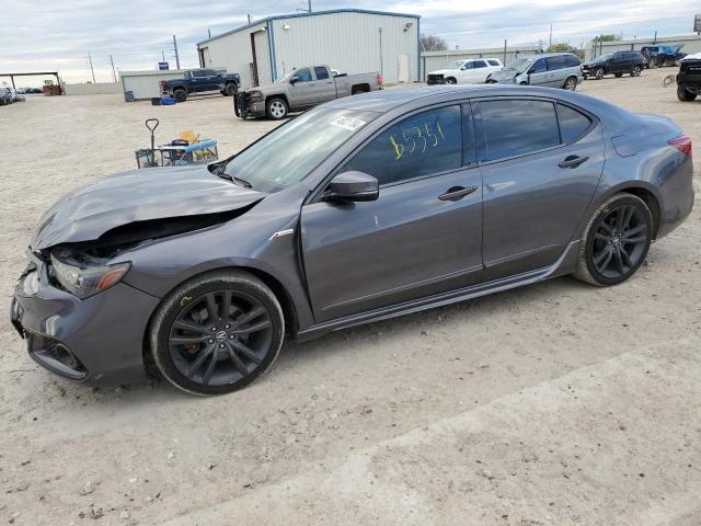 19UUB2F61JA011699 - 2018 ACURA TLX TECH+A ნაცრისფერი ფოტო 1