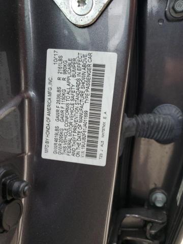 19UUB2F61JA011699 - 2018 ACURA TLX TECH+A GRAY photo 12