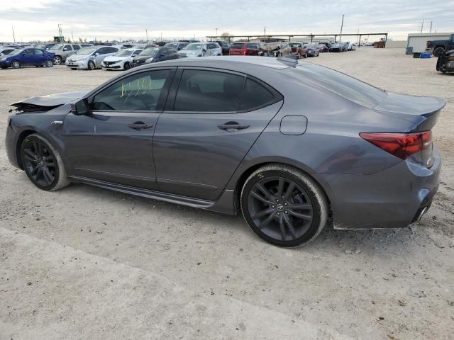 19UUB2F61JA011699 - 2018 ACURA TLX TECH+A GRAY photo 2