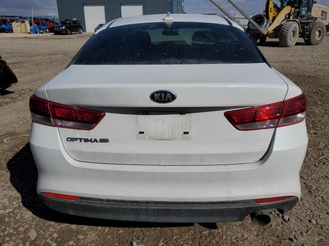 KNAGT4L35G5102407 - 2016 KIA OPTIMA LX WHITE photo 6