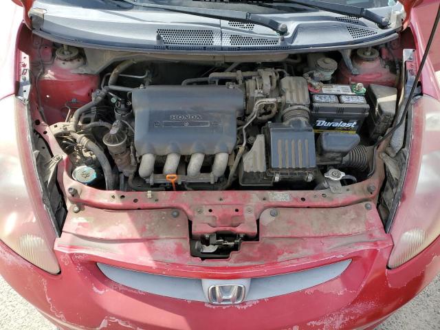 JHMGD386X7S019682 - 2007 HONDA FIT S 红色 照片 11