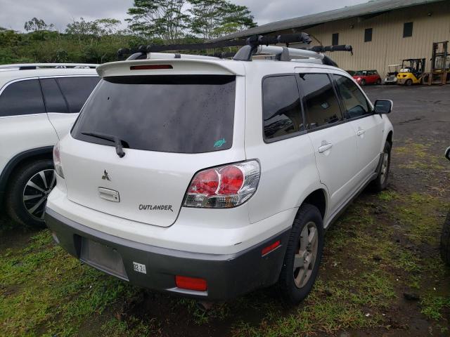 JA4LX41F84U058711 - 2004 MITSUBISHI OUTLANDER XLS WHITE photo 3