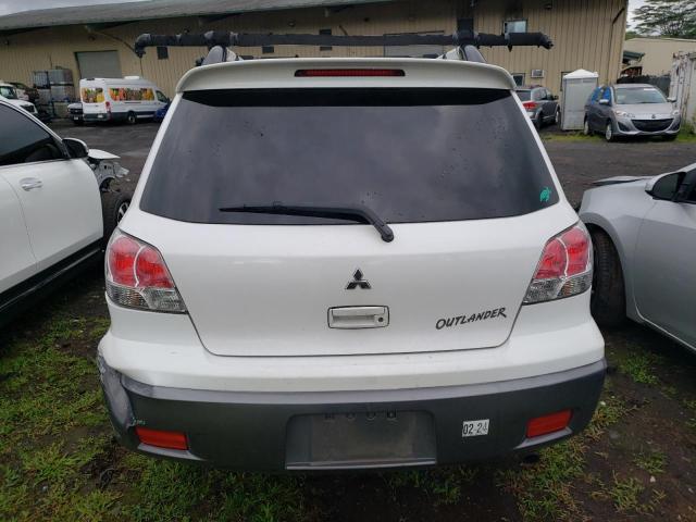 JA4LX41F84U058711 - 2004 MITSUBISHI OUTLANDER XLS WHITE photo 6