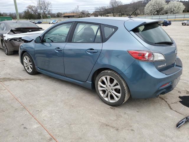 JM1BL1K69B1491527 - 2011 MAZDA 3 S BLUE photo 2