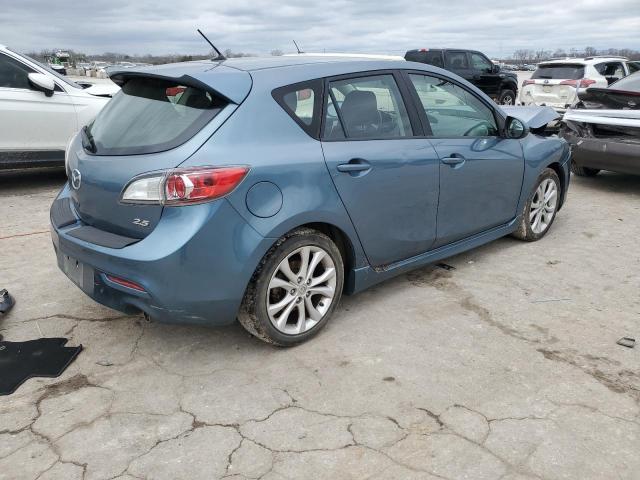 JM1BL1K69B1491527 - 2011 MAZDA 3 S BLUE photo 3