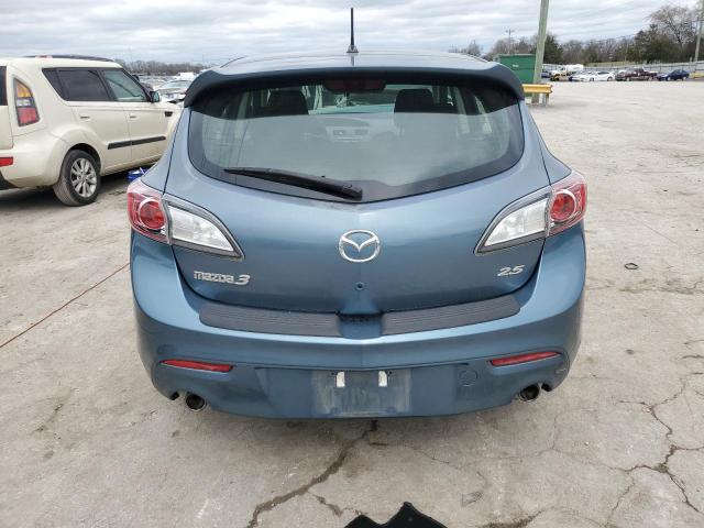 JM1BL1K69B1491527 - 2011 MAZDA 3 S BLUE photo 6