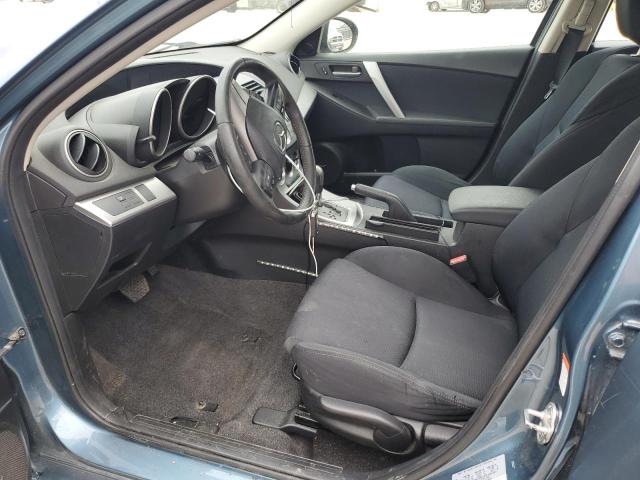 JM1BL1K69B1491527 - 2011 MAZDA 3 S BLUE photo 7