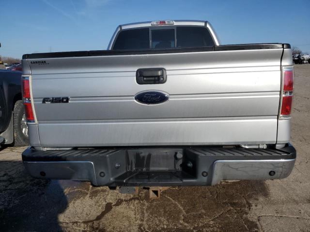 1FTFX1ET0CFA54446 - 2012 FORD F150 SUPER CAB SILVER photo 6