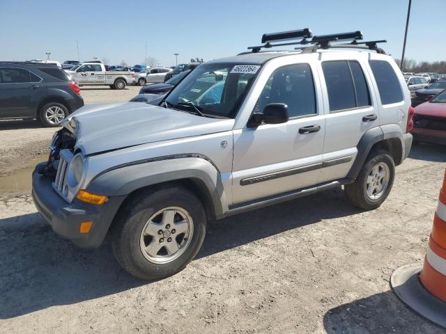 1J4GL48K37W572345 - 2007 JEEP LIBERTY SPORT SILVER photo 1