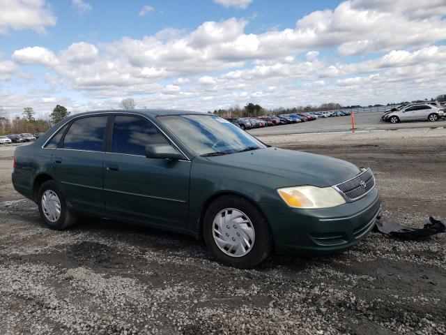 4T1BF28B62U220839 - 2002 TOYOTA AVALON XL GREEN photo 4