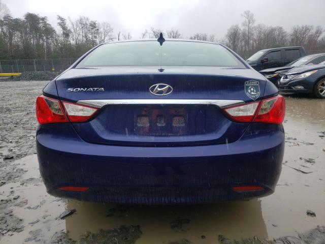 5NPEB4AC6BH213475 - 2011 HYUNDAI SONATA GLS BLUE photo 6