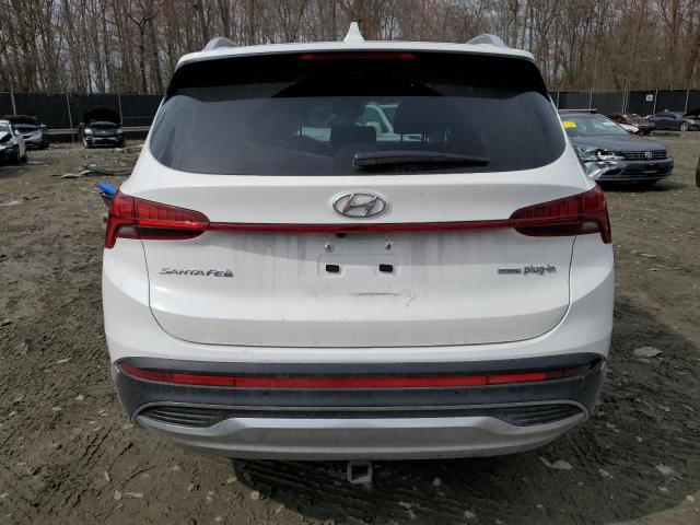 KM8S6DA22NU022124 - 2022 HYUNDAI SANTA FE SEL WHITE photo 6