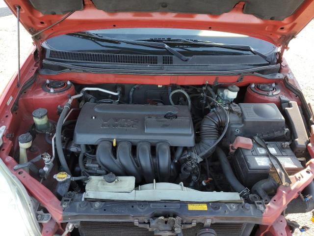 2T1KR32EX3C144190 - 2003 TOYOTA COROLLA MA XR RED photo 11