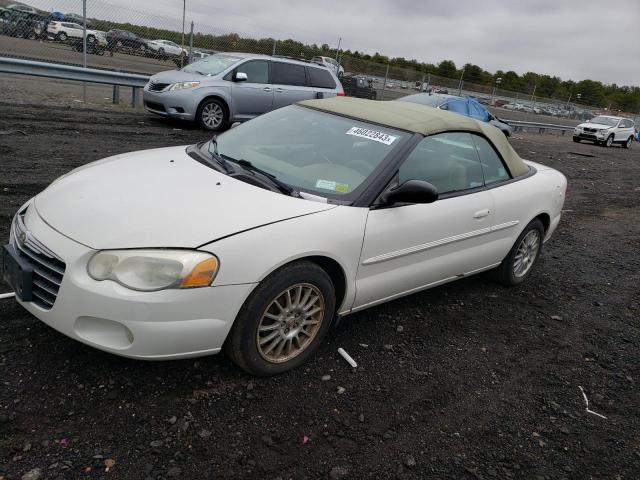 1C3EL55R74N352572 - 2004 CHRYSLER SEBRING LXI WHITE photo 1