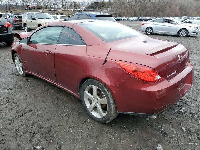 1G2ZK36N494268789 - 2009 PONTIAC G6 GT RED photo 2