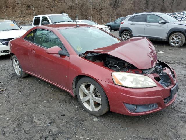 1G2ZK36N494268789 - 2009 PONTIAC G6 GT RED photo 4