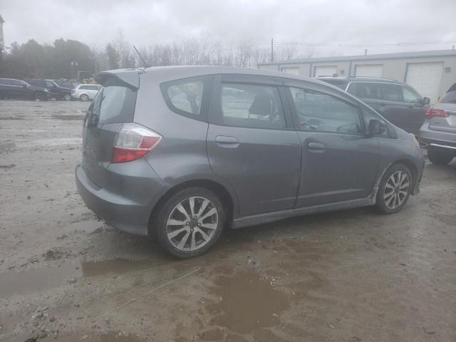 JHMGE8H5XCC004296 - 2012 HONDA FIT SPORT GRAY photo 3