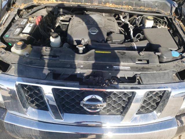 1N6AA0EC8AN326036 - 2010 NISSAN TITAN XE GRAY photo 11