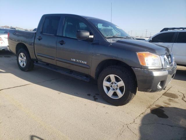 1N6AA0EC8AN326036 - 2010 NISSAN TITAN XE GRAY photo 4