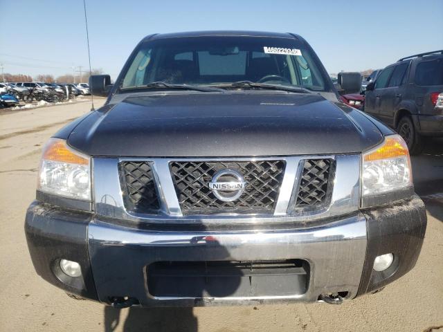 1N6AA0EC8AN326036 - 2010 NISSAN TITAN XE GRAY photo 5