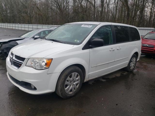 2C4RDGBG8ER129891 - 2014 DODGE GRAND CARA SE WHITE photo 1