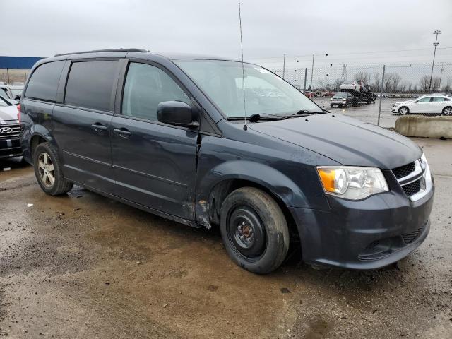 2C4RDGCGXDR591592 - 2013 DODGE GRAND CARA SXT GRAY photo 4