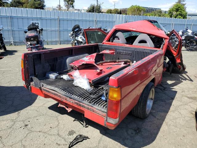 1N6SD11S7PC343879 - 1993 NISSAN TRUCK SHORT WHEELBASE RED photo 3