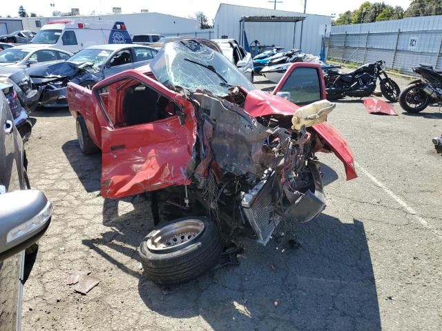 1N6SD11S7PC343879 - 1993 NISSAN TRUCK SHORT WHEELBASE RED photo 4