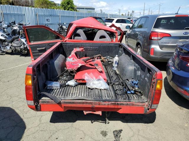 1N6SD11S7PC343879 - 1993 NISSAN TRUCK SHORT WHEELBASE RED photo 6