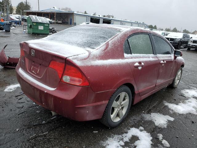 1HGFA16847L018392 - 2007 HONDA CIVIC EX MAROON photo 3