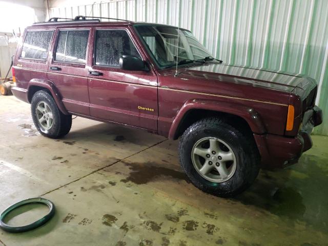 1J4FF48S7YL130240 - 2000 JEEP CHEROKEE SPORT MAROON photo 4