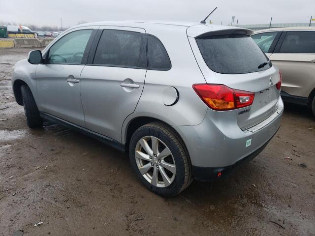 4A4AP3AU1EE003558 - 2014 MITSUBISHI OUTLANDER ES SILVER photo 2