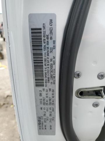 1C6RR6FT3KS745650 - 2019 RAM 1500 CLASS TRADESMAN Ақ фото 12