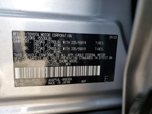 JTMEB3FV7PD165230 - 2023 TOYOTA RAV4 PRIME XSE SILVER photo 13