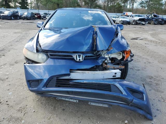 2HGFG12888H567161 - 2008 HONDA CIVIC EX BLUE photo 5