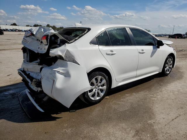 JTDEPMAE1N3000789 - 2022 TOYOTA COROLLA LE WHITE photo 3