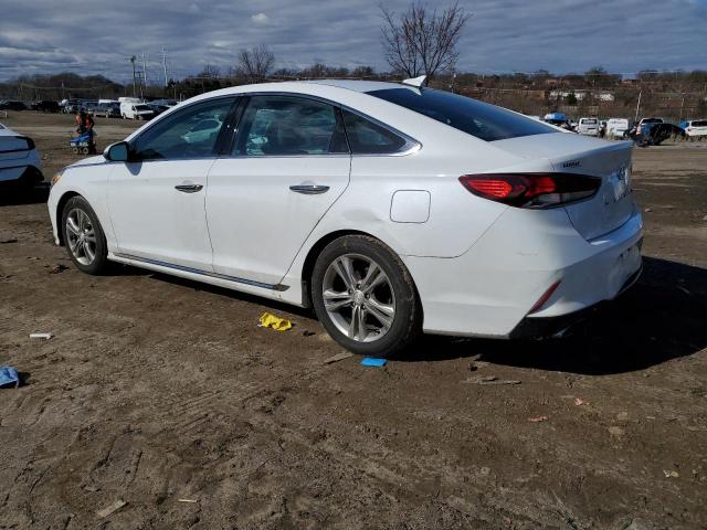 5NPE34AF2JH609506 - 2018 HYUNDAI SONATA SPORT WHITE photo 2