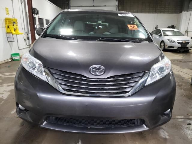 5TDYK3DC7ES452003 - 2014 TOYOTA SIENNA XLE CHARCOAL photo 5