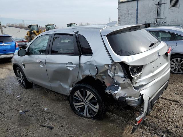 JA4AR3AU6LU030172 - 2020 MITSUBISHI OUTLANDER ES SILVER photo 2