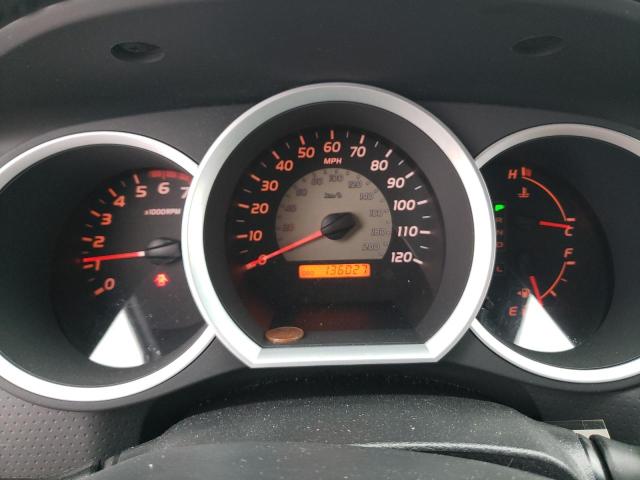 5TEJU62N27Z455074 - 2007 TOYOTA TACOMA DOUBLE CAB PRERUNNER RED photo 9