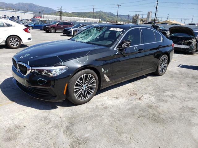 WBAJA9C5XKB389750 - 2019 BMW 530E BLACK photo 1