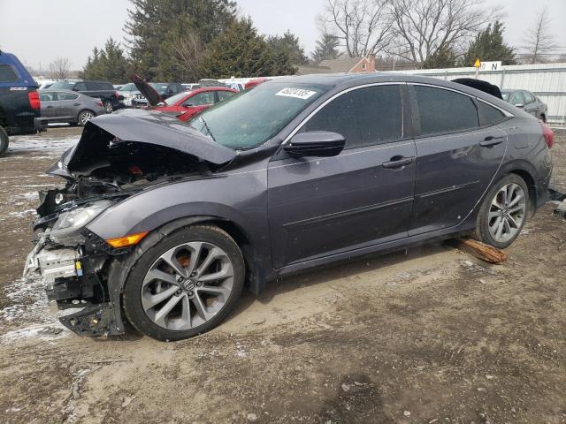 2HGFC1F72HH645642 - 2017 HONDA CIVIC EXL GRAY photo 1