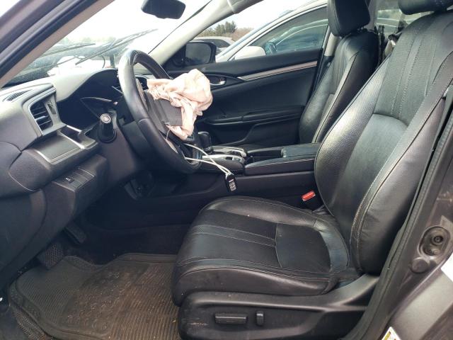 2HGFC1F72HH645642 - 2017 HONDA CIVIC EXL GRAY photo 7
