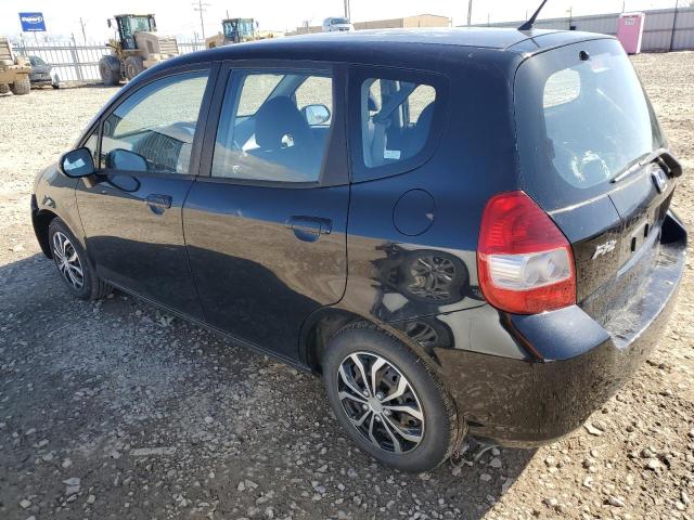 JHMGD38477S014681 - 2007 HONDA FIT BLACK photo 2