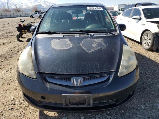 JHMGD38477S014681 - 2007 HONDA FIT BLACK photo 5