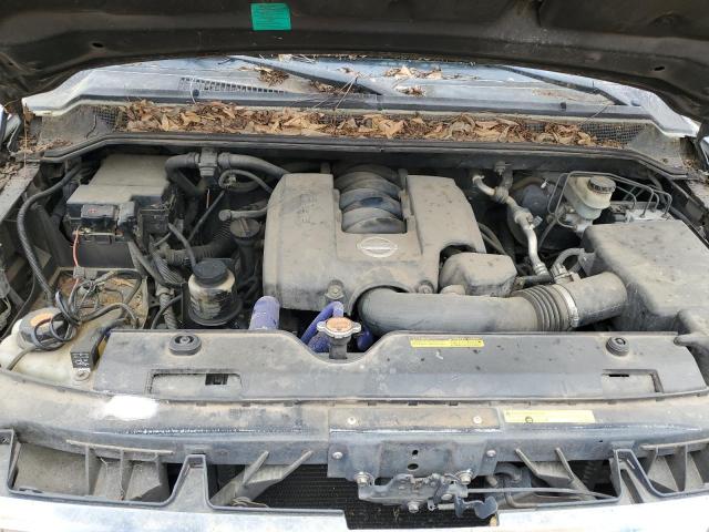 1N6BA07A66N567634 - 2006 NISSAN TITAN XE GRAY photo 11