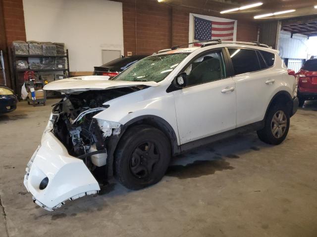 JTMZFREV9EJ003768 - 2014 TOYOTA RAV4 LE WHITE photo 1