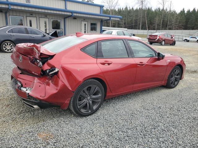19UUB6F57NA003367 - 2022 ACURA TLX TECH A RED photo 3