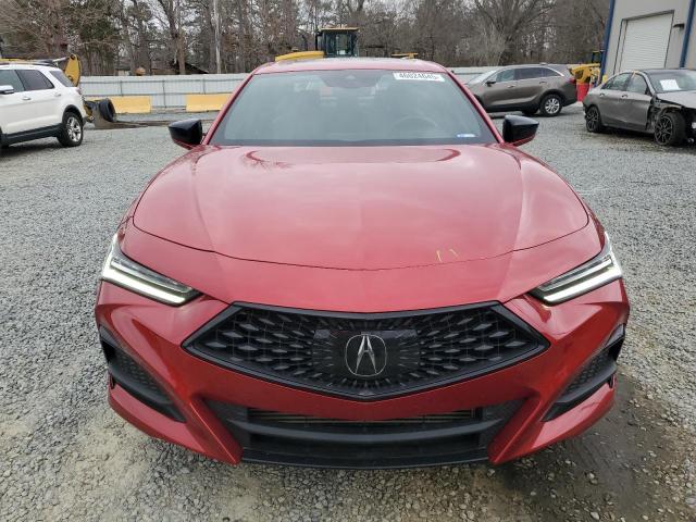 19UUB6F57NA003367 - 2022 ACURA TLX TECH A RED photo 5